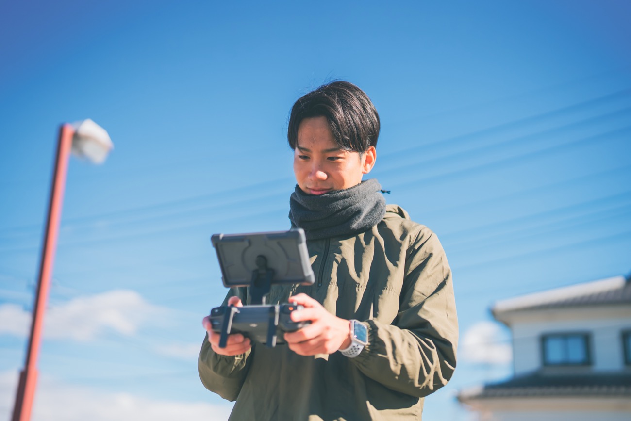 ドローンを使ったスマート農業
